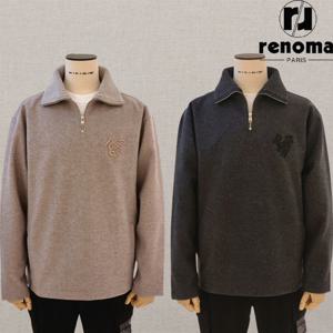 FW 베이지 그레이 프리미엄 기모원단 루즈핏 집업 맨투맨 티셔츠 RPLMTT00AJD