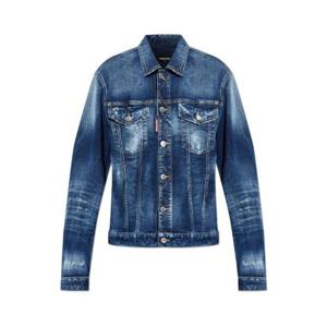 Dsquared2 버튼 디스트레스드 데님 재킷 S72AM1105S30664 470 TP949032716