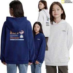 [내셔널지오그래픽키즈] 시즌 백그래픽 후드 티셔츠 K254UHD010