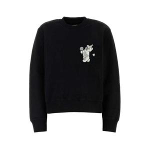 MM6 메종마르지엘라 후드 티셔츠 S52GU0232M25003 900 Black