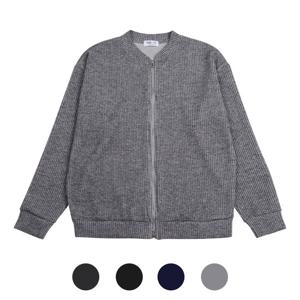 [파파브로] 베이직 4컬러 골지 집업 가디건 9MI-CA-Q008