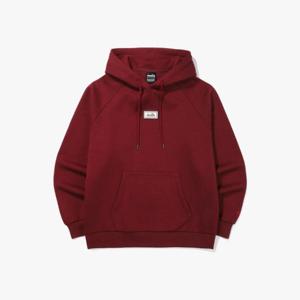 디아도라후드티 AQS D4423LHD96WND 컴피 기모 후드티셔츠 WINE