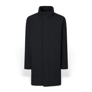 [헤지스] 남성 구스다운 하이넥 코트 HZCO5D460BK