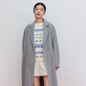 [LAP] 핸드메이드 캐시 혼방 오버핏 롱코트 AQ4WTA70