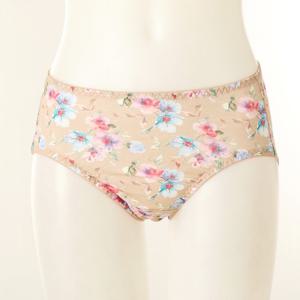[와코루] 여성 면100% 꽃프린트나염 단품팬티 (WPT4351 OB)
