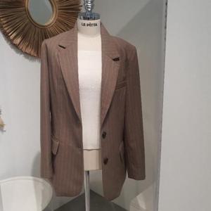 르피타 HC06 줄지 자켓(베이지) L254BJKA02