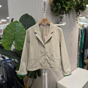 스테파니 HC05 숏카라테잎싸개단추자켓JK A25JK5306H