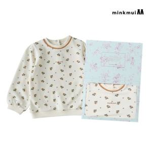 [밍크뮤]IV 쁘띠플라워스웨트셔츠 35C1533406 35C15-334-06 출산백일돌선물