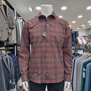 런던포그 HL01 체크 긴팔 기본에리 셔츠1x Lpfva31z