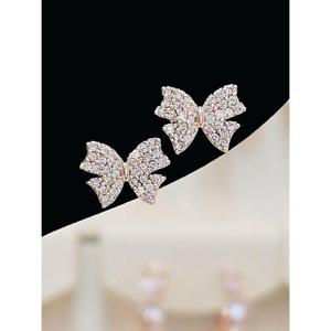 볼라레 세이브존03 볼라레 벨라 보우 은침귀걸이 2color AGSSS1821A