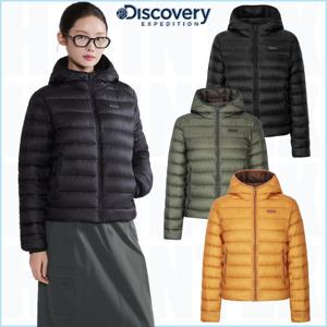 디스커버리 25FW 여성 숏패딩 DWDJ7J056 올버트 후드 구스다운 경량패딩 HKDJ