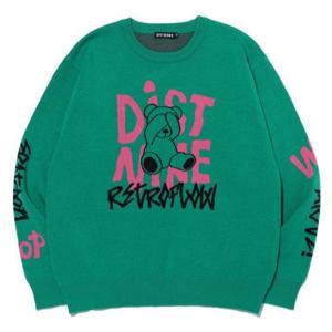 리트머스 HC12 레트로 테디베어 자카드 니트 LP4SU850-045