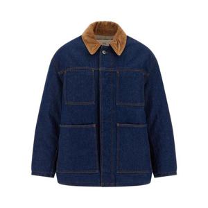아미 데님 자켓 워커 자켓 UJK834DE0104402 Blue
