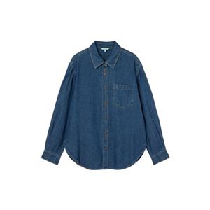 [올리브데올리브] OE5AB814 바이오 워싱 데님 셔츠