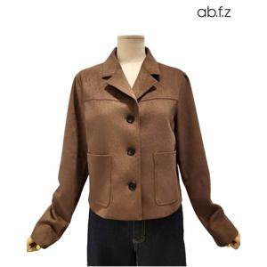 [에이비에프지]스위드 숏 재킷 APZ4HL02J