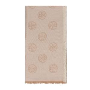 토리버치 로고 패턴 울 실크 스카프 171970 200