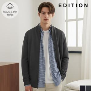 [에디션] [110사이즈] 캐시미어 융기모 집업 가디건 (NED4EC1601)