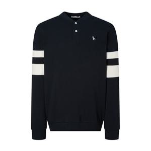 [헤지스]헤지스 네이비 컬러배색 면 맨투맨티셔츠 WHTS4C052N2