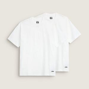 [VANS] 공용 스케이트 반소매 티셔츠 2팩 아티바 VN000R3BWHT