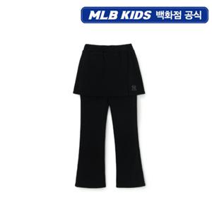 [MLB키즈] 베이직 기모 치마 레깅스 (7FLGB0356-50BKS)