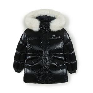 MLB 키즈 프리즘 걸스 글로시 미드 덕다운 (7FDJB2156-50BKS)