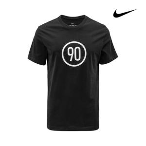 [나이키]나이키 토탈 90 검정 면 반팔 티셔츠 IB6033-010