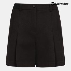 테일러메이드 25FW 여성 기모 투턱 반바지 (TWPSO7381-199)