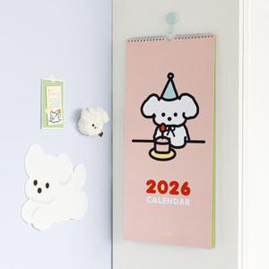 아트박스/라이브워크 2026 코이 스프링 벽걸이 캘린더