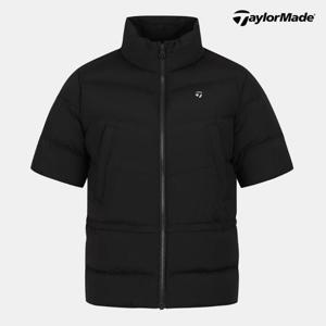 테일러메이드 25FW 여성 베이직 초경량 반팔 다운 점퍼 (TWDJO8702-199)