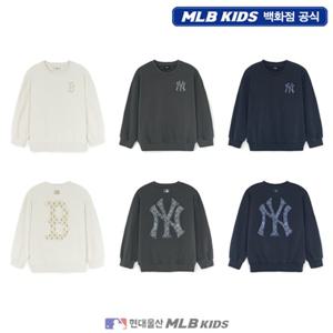 [MLB키즈US] (7AMTM0154) 모노그램 빅럭스 맨투맨 아동맨투맨 키즈맨투맨