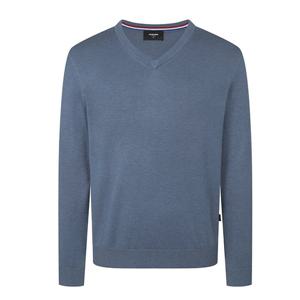 [레노마(셔츠)]24 F/W 워셔블 기본 V 넥 풀오버 긴팔니트 ROFSW1911BU