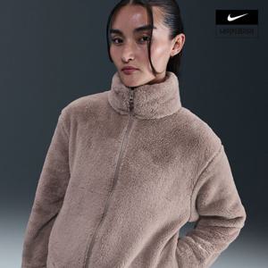 [나이키] 스포츠웨어 에센셜 여성 하이파일 플리스 재킷 HV2816-271