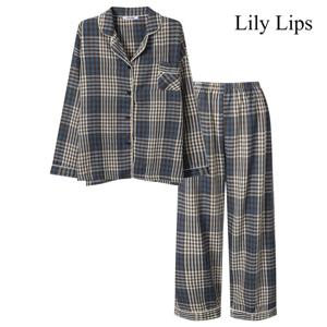 릴리립스  모던 체크 파마자 셋업 (YL9ST003)