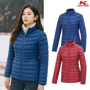 콜핑 여성 겨울 셔링 웰론 등산 경량 패딩 자켓 KSC675SJ7W