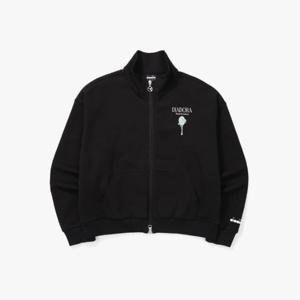 디아도라자켓 AQS D5122LFT20BLK 블루밍 집업 자켓 우먼 BLACK