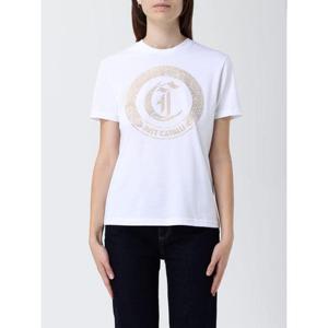 저스트까발리 반팔 티셔츠 79PAHE01CJ110 G03 White