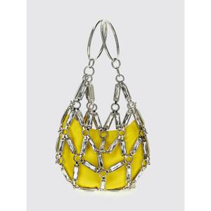 [DSQUARED2] 라프리마 여성 미니 백 케이지 인 메탈 앤 새틴 위드 세트 크리스탈 HBW005559206980 M2502 옐로우 /6