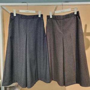 라티움 HC34 국내생산 가을 초겨울 큐롯 7부 와이드통바지 T2533PT19