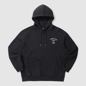 엄브로후드티 LQC UP321CHD94-BLK 아치 레터링 후드티 BLACK