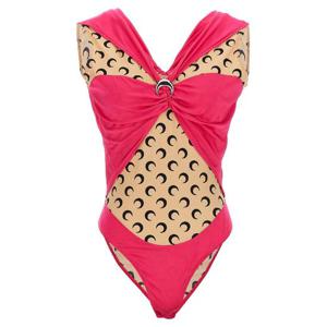 MARINE SERRE 로고 보디수트 WTO393PK60