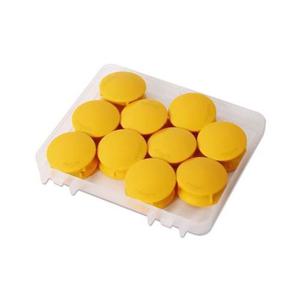 마그피아 초강력 칼라원형자석홀더 특대 노랑 MFMH-38-20/(38mm 20개입) 갑(1개입)