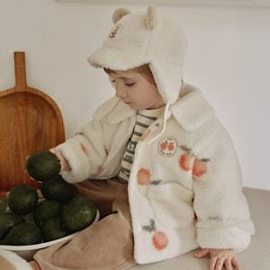 [밍크뮤]OR 오렌지FUR패딩점퍼 35C1512002 35C15-120-02 출산백일돌선물