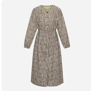 [써스데이아일랜드](T258MOP341W)브이넥 코듀로이 풀오픈 원피스