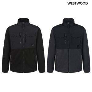 [웨스트우드] 남성 우븐 하이브리드 플리스 자켓 (2컬러) WP4MTSJ707