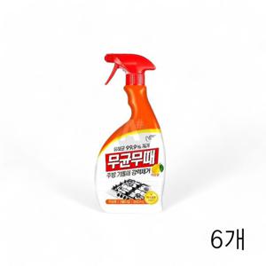 피죤 무균무때 주방용 세정제 500ml X6개 곰팡이제거 식자재 식재료 음식점 대용량 식당