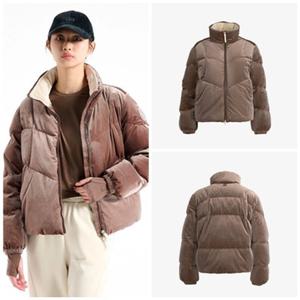 [휠라] FILA 25년 여성용 벨벳 볼륨 다운자켓 FS254DJ02F002200