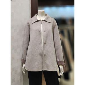 [벨라디터치]MARIOV1E4JK23 울 & 캐시미어  배색 자켓