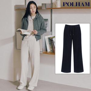 [폴햄] PHF4PT2429 여성 셔닐 와이드 팬츠