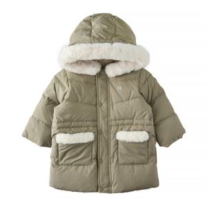 (밍크뮤10) 25FW 신상 (KH) FUR배색롱다운점퍼 HK (35C1411407)