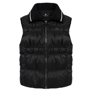 [와이드앵글]여성 TO 셔링 포인트 폴로 다운 베스트  WWW25631Z1